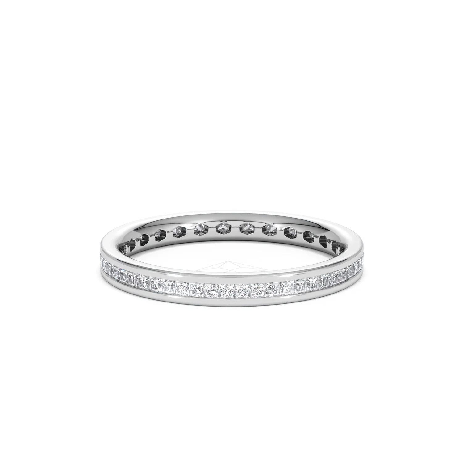 Eternity Ring Lauren 18K White Gold Diamond 0.50ct G/Vs - Image 29