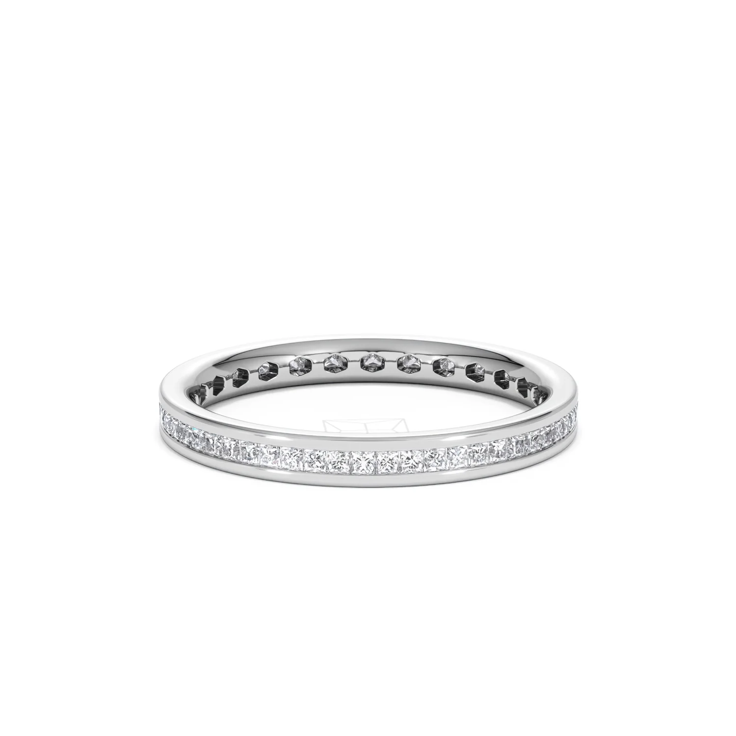 Eternity Ring Lauren 18K White Gold Diamond 0.50ct G/Vs - Image 39
