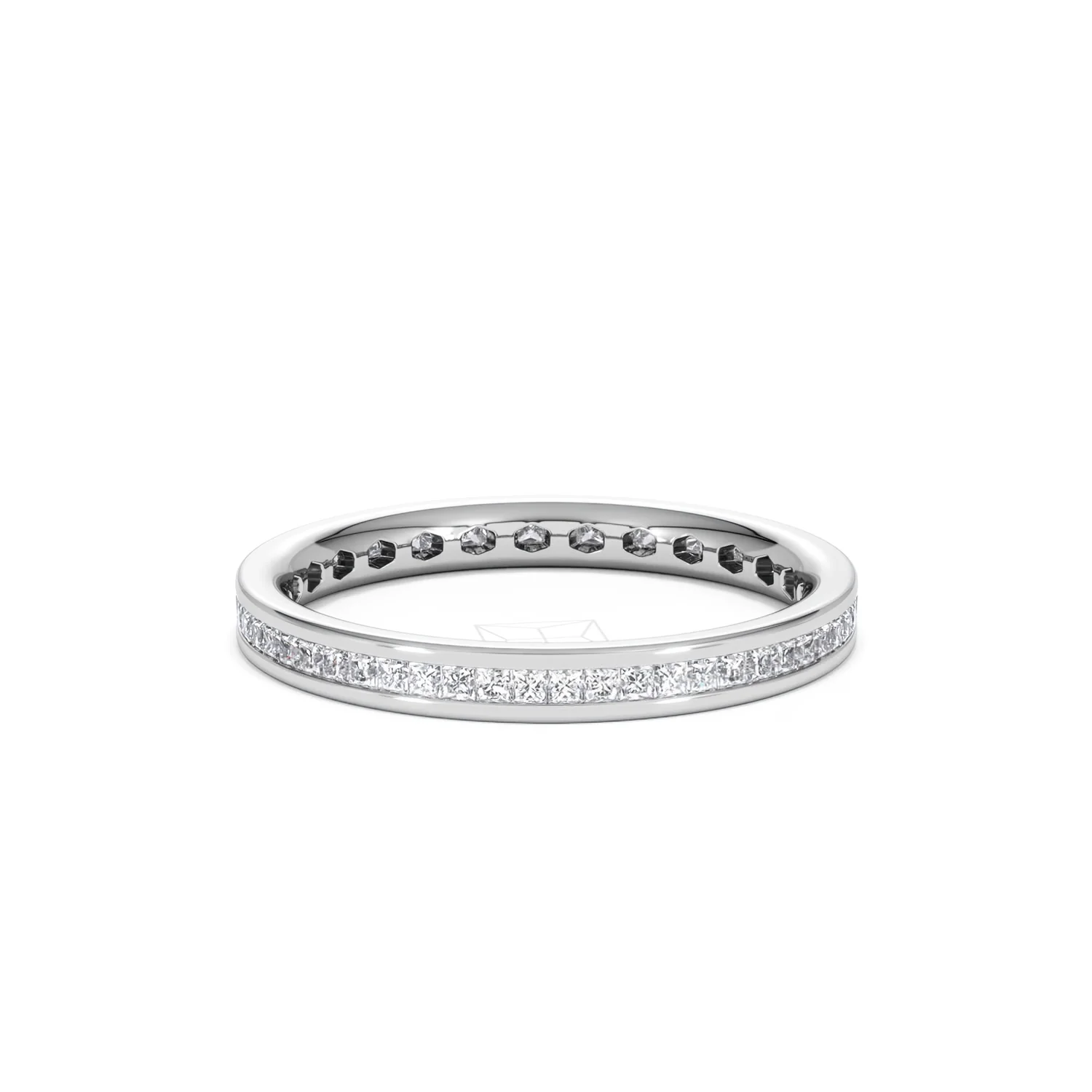 Eternity Ring Lauren 18K White Gold Diamond 0.50ct G/Vs - Image 40