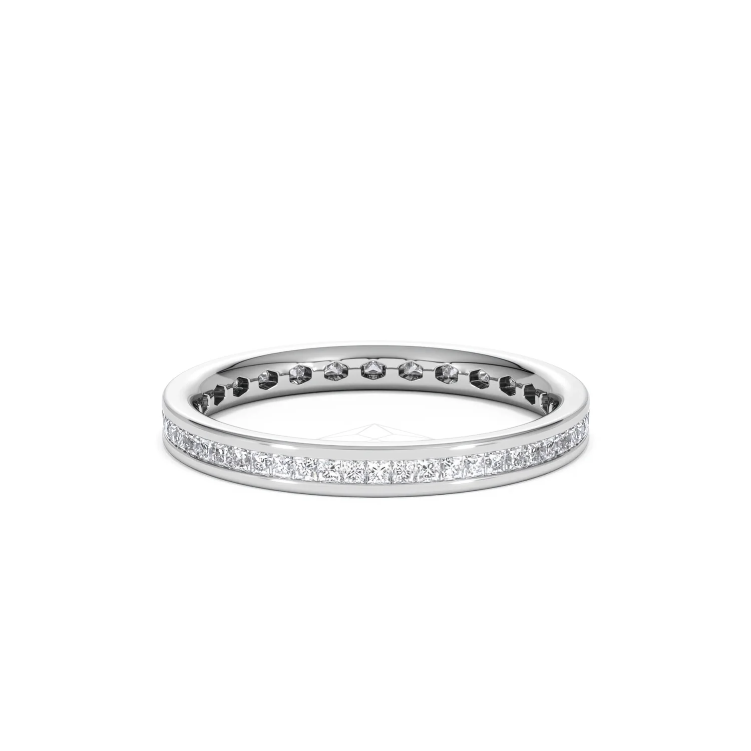 Eternity Ring Lauren 18K White Gold Diamond 0.50ct G/Vs - Image 48