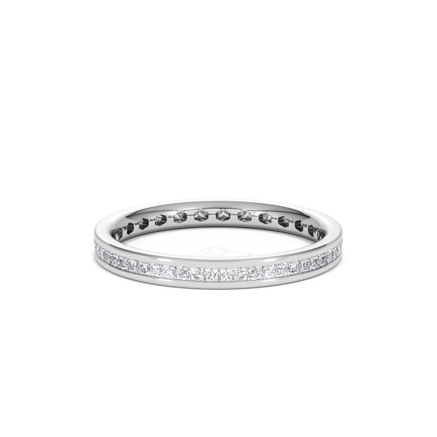 Eternity Ring Lauren 18K White Gold Diamond 0.50ct G/Vs - Image 70