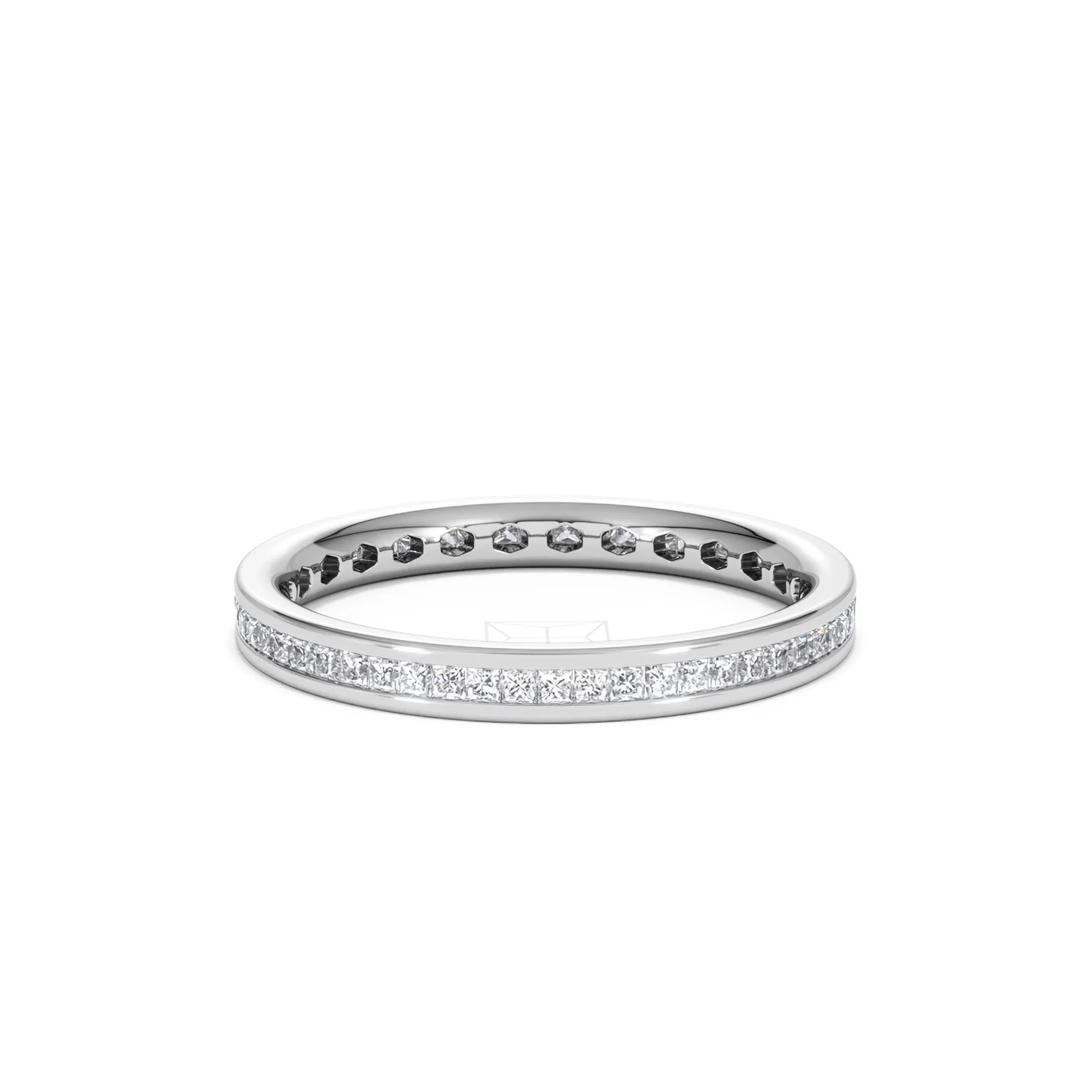 Eternity Ring Lauren 18K White Gold Diamond 0.50ct G/Vs - Image 78