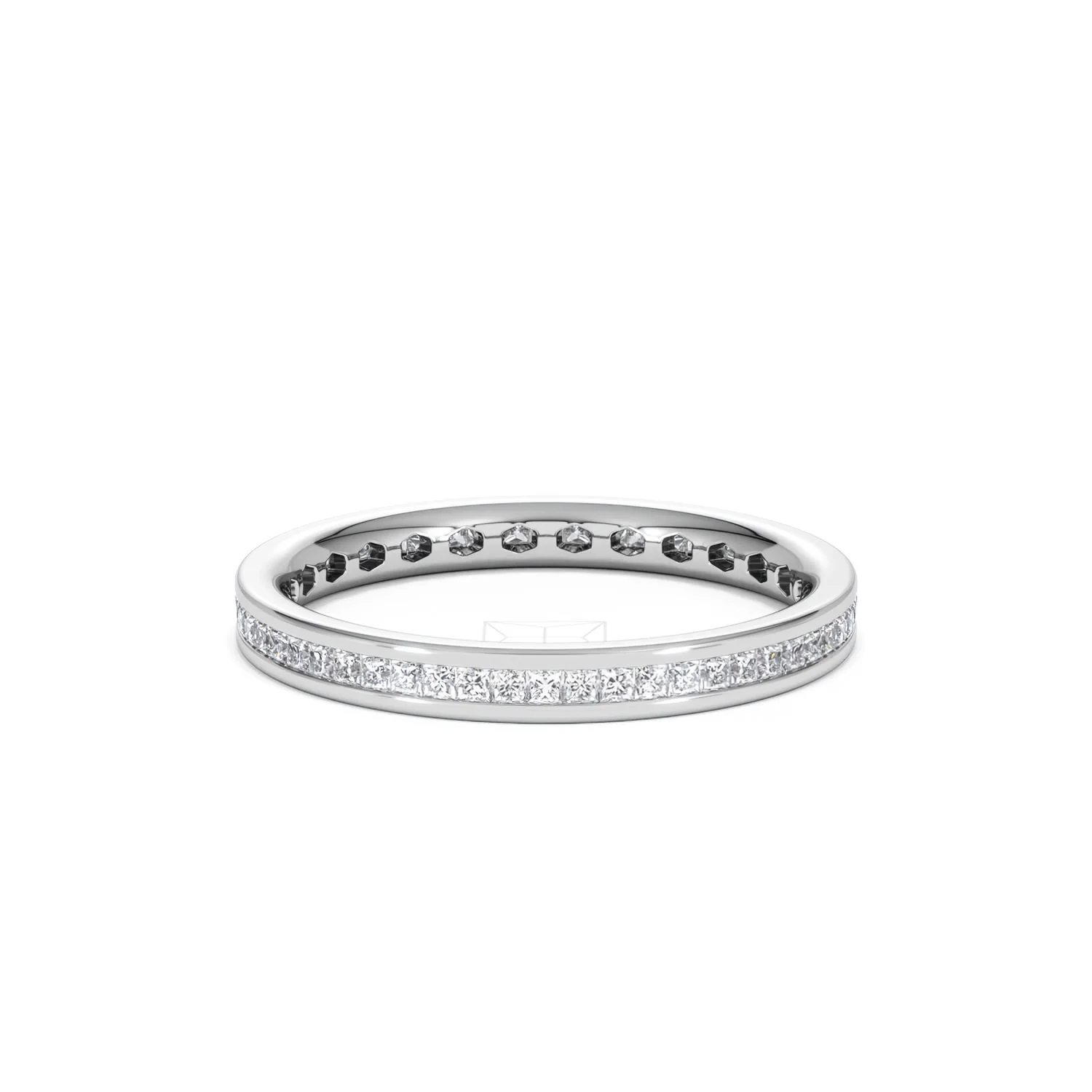 Eternity Ring Lauren 18K White Gold Diamond 0.50ct H/Si - Image 18