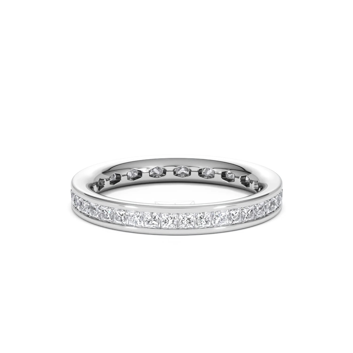 Eternity Ring Lauren 18K White Gold Diamond 1.00ct H/Si - Image 39