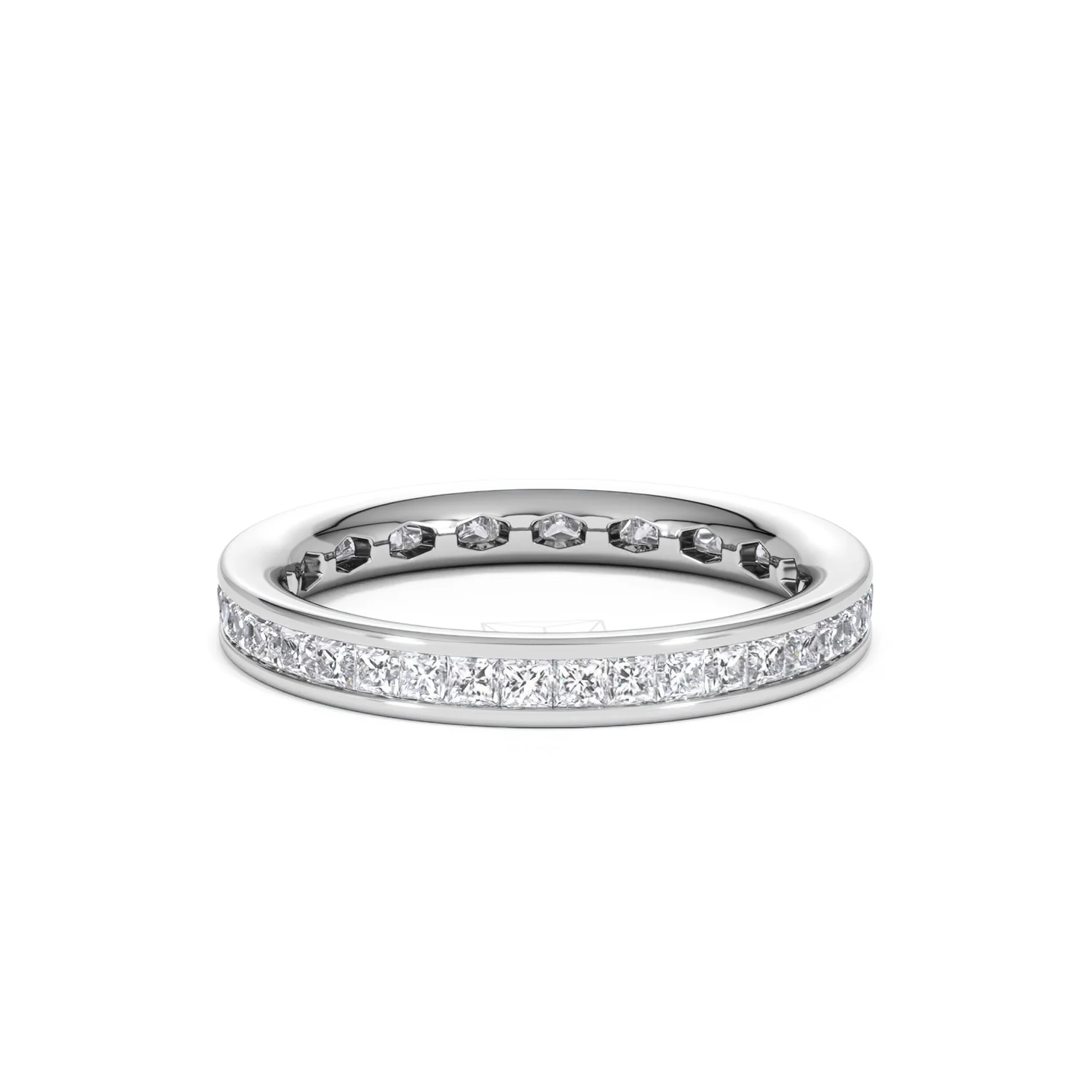 Eternity Ring Lauren 18K White Gold Diamond 1.00ct H/Si - Image 79