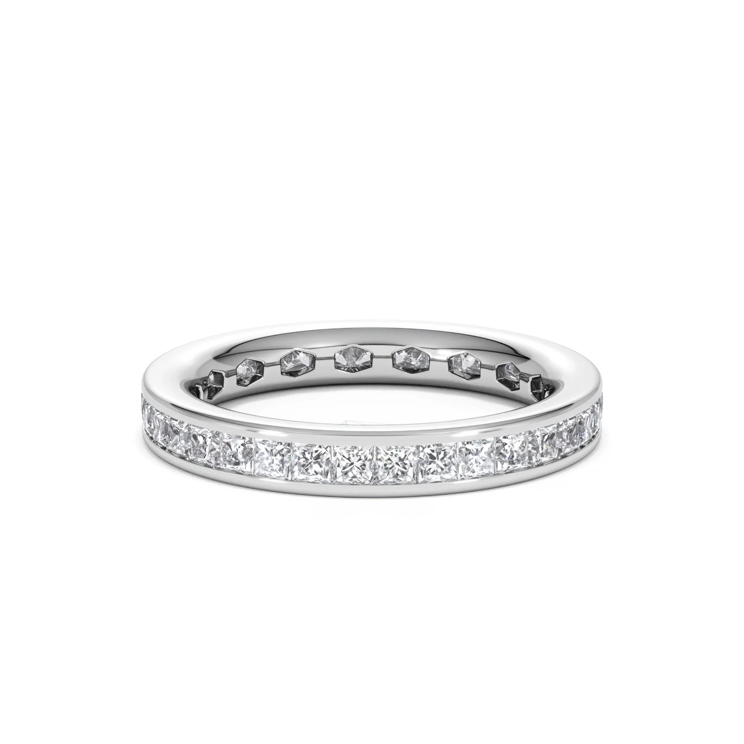 Eternity Ring Lauren 18K White Gold Diamond 1.50ct G/Vs - Image 14