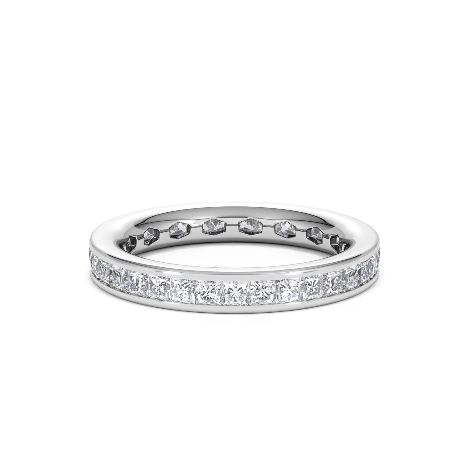 Eternity Ring Lauren 18K White Gold Diamond 1.50ct G/Vs - Image 15