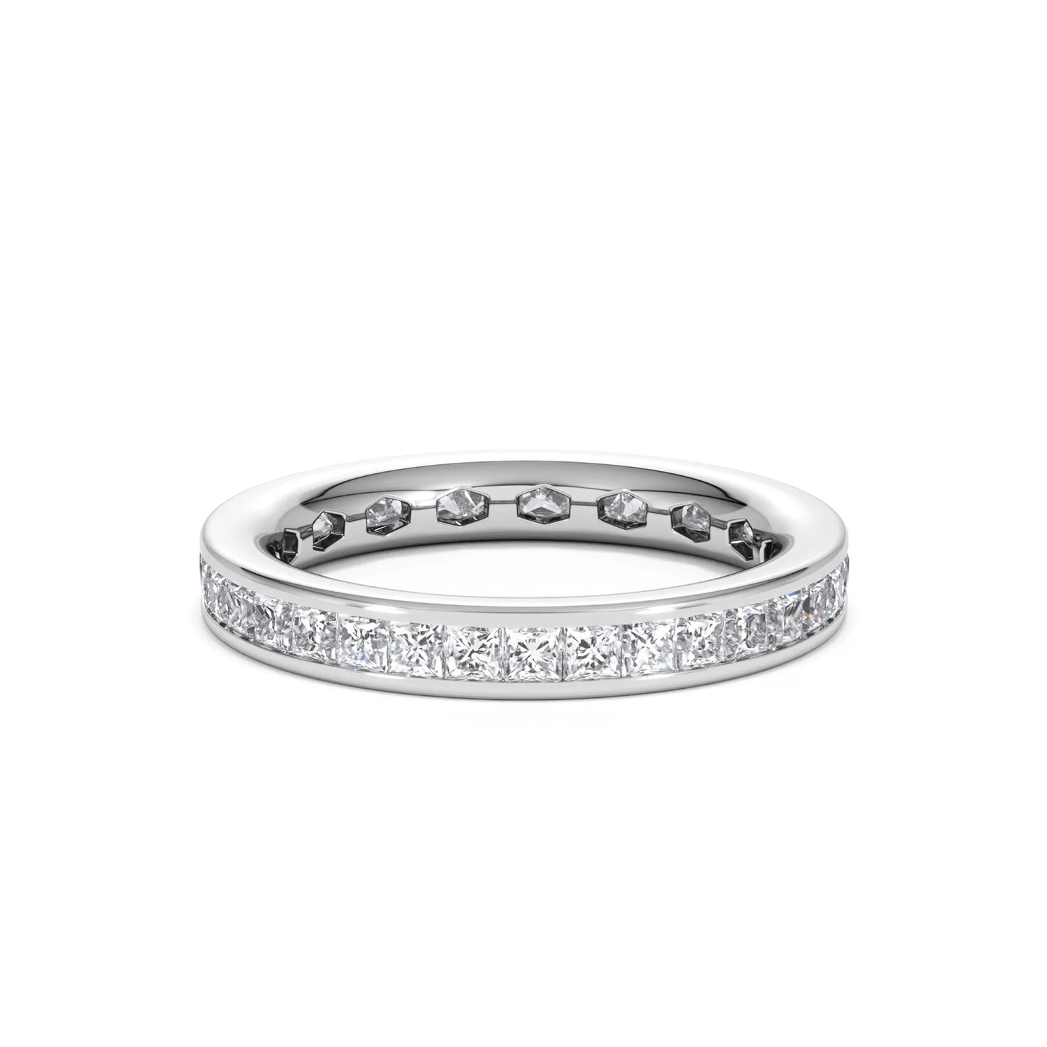 Eternity Ring Lauren 18K White Gold Diamond 1.50ct G/Vs - Image 38