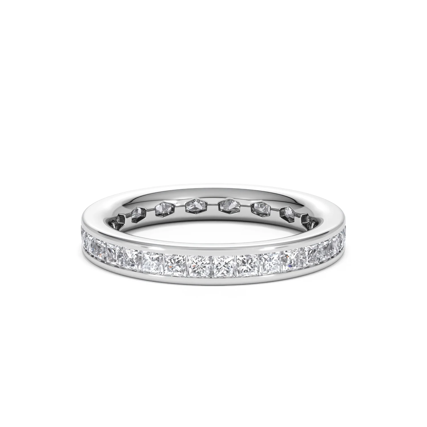 Eternity Ring Lauren 18K White Gold Diamond 1.50ct G/Vs - Image 59