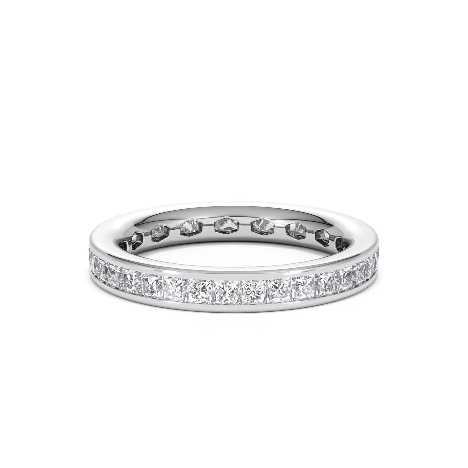 Eternity Ring Lauren 18K White Gold Diamond 1.50ct G/Vs - Image 62