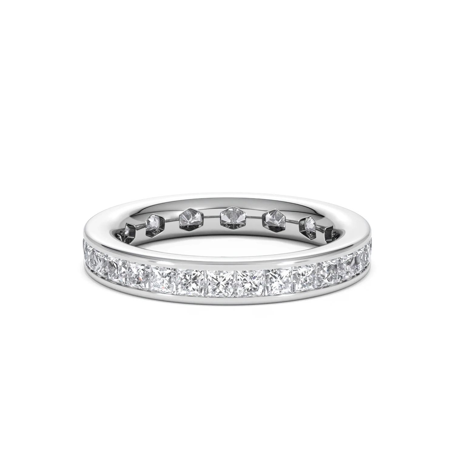 Eternity Ring Lauren 18K White Gold Diamond 2.00ct G/Vs - Image 10