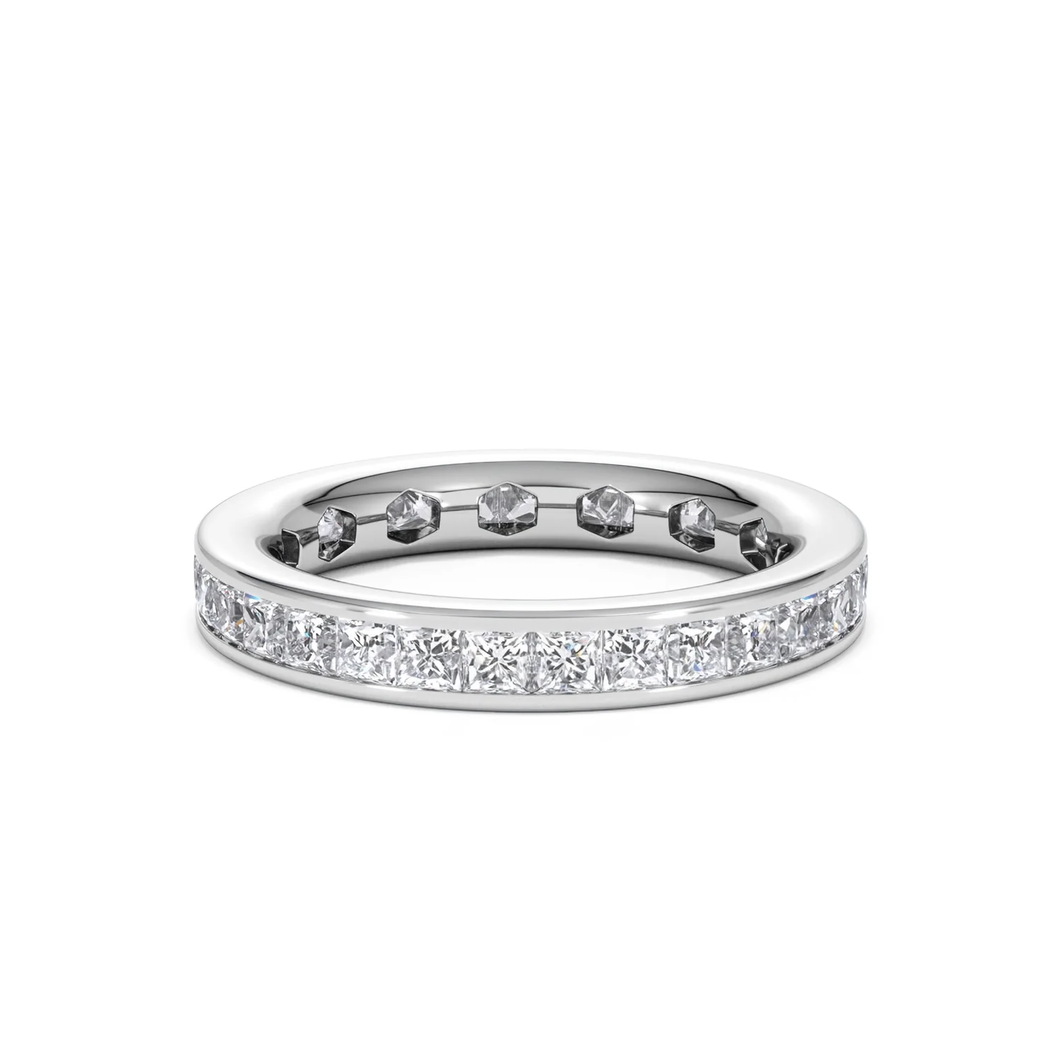 Eternity Ring Lauren 18K White Gold Diamond 2.00ct G/Vs - Image 12