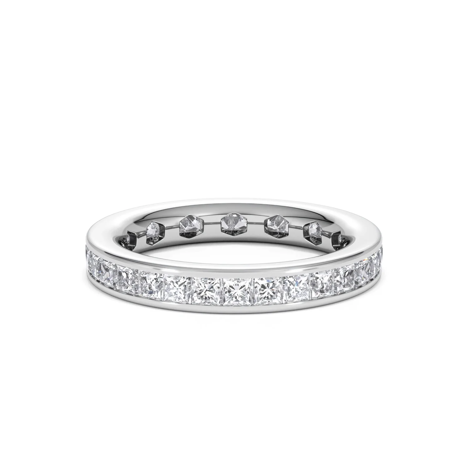 Eternity Ring Lauren 18K White Gold Diamond 2.00ct G/Vs - Image 16