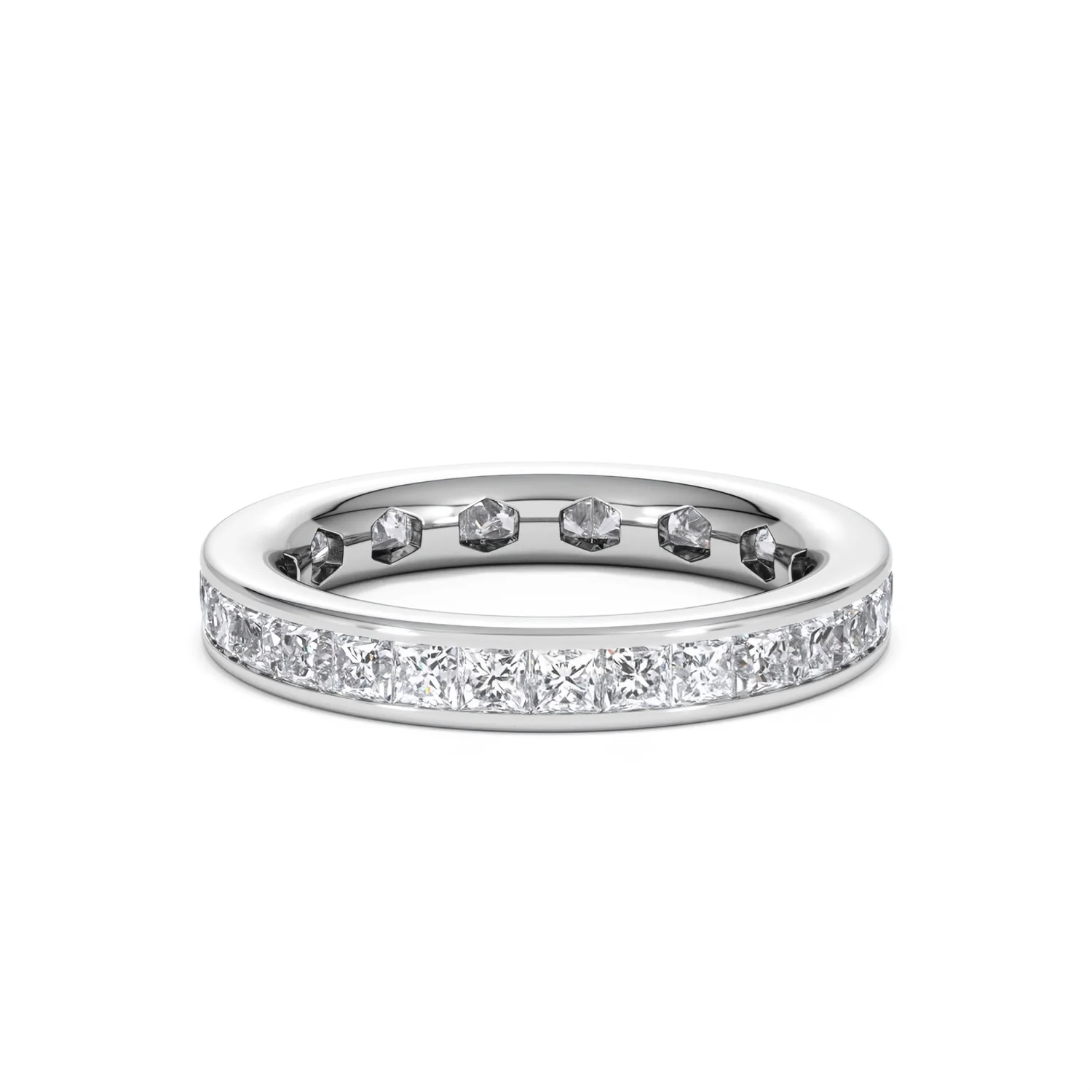 Eternity Ring Lauren 18K White Gold Diamond 2.00ct G/Vs - Image 19