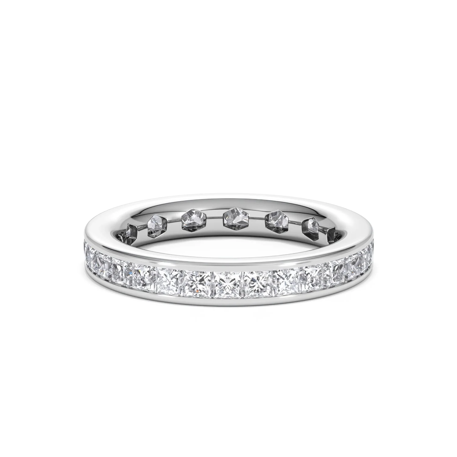Eternity Ring Lauren 18K White Gold Diamond 2.00ct G/Vs - Image 31