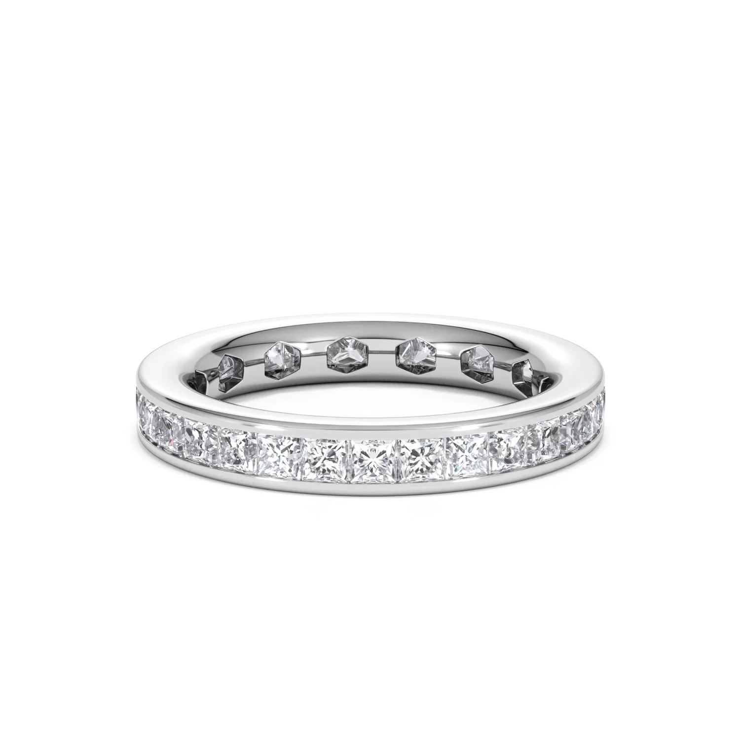 Eternity Ring Lauren 18K White Gold Diamond 2.00ct G/Vs - Image 39