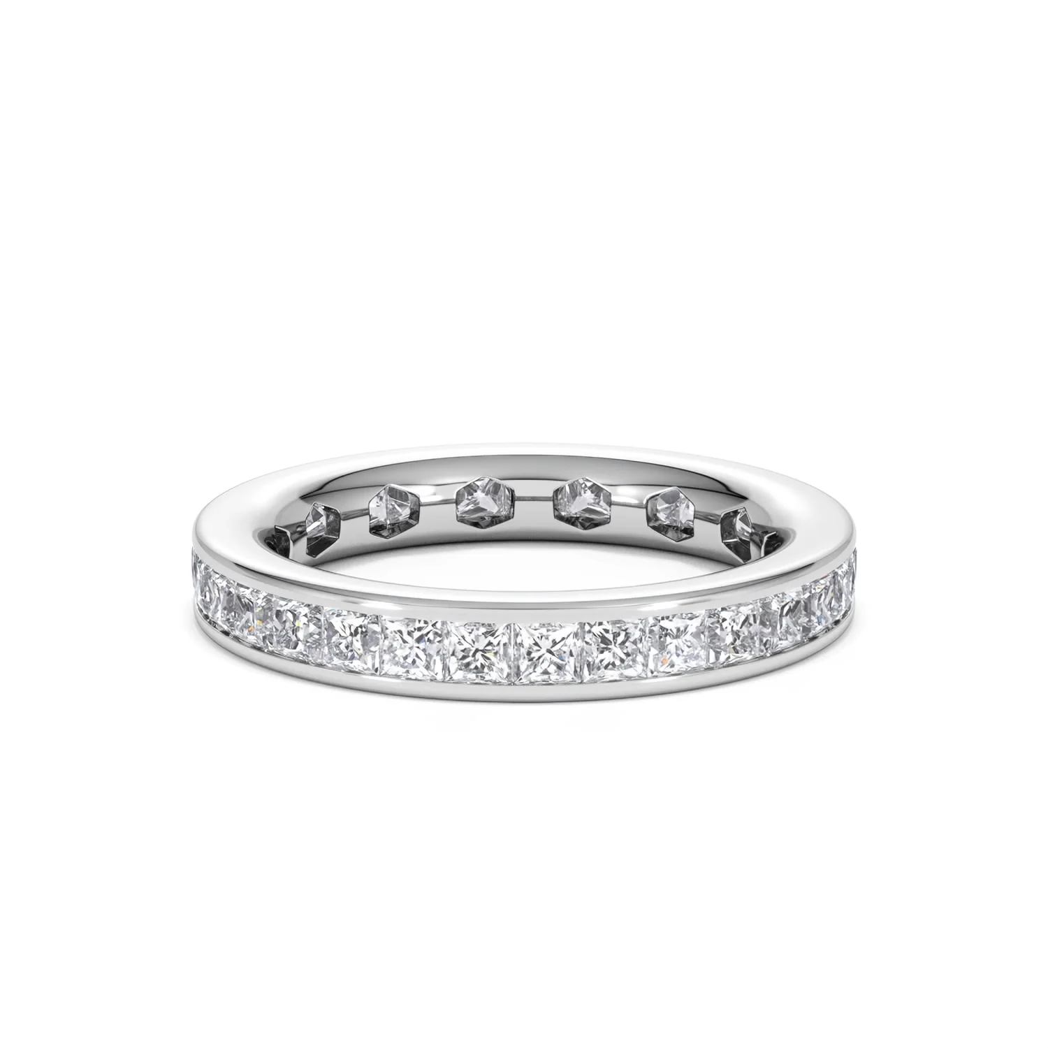 Eternity Ring Lauren 18K White Gold Diamond 2.00ct G/Vs - Image 50