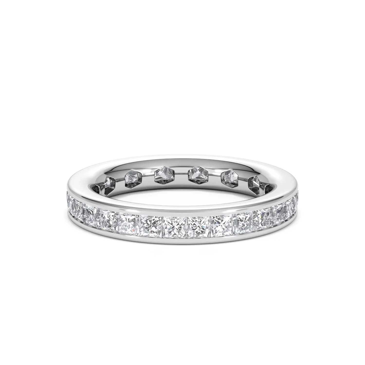 Eternity Ring Lauren 18K White Gold Diamond 2.00ct G/Vs - Image 56