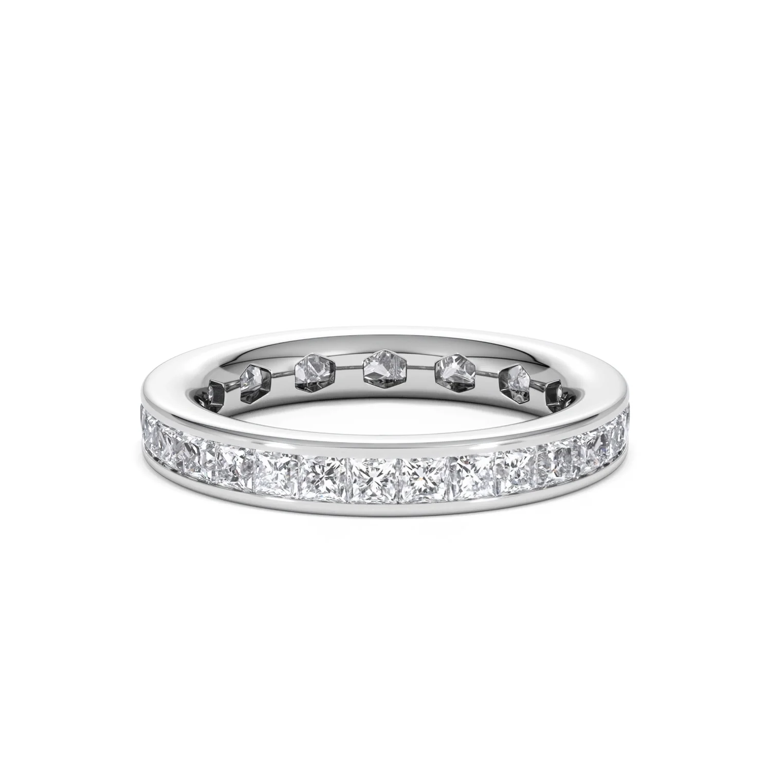 Eternity Ring Lauren 18K White Gold Diamond 2.00ct G/Vs - Image 69