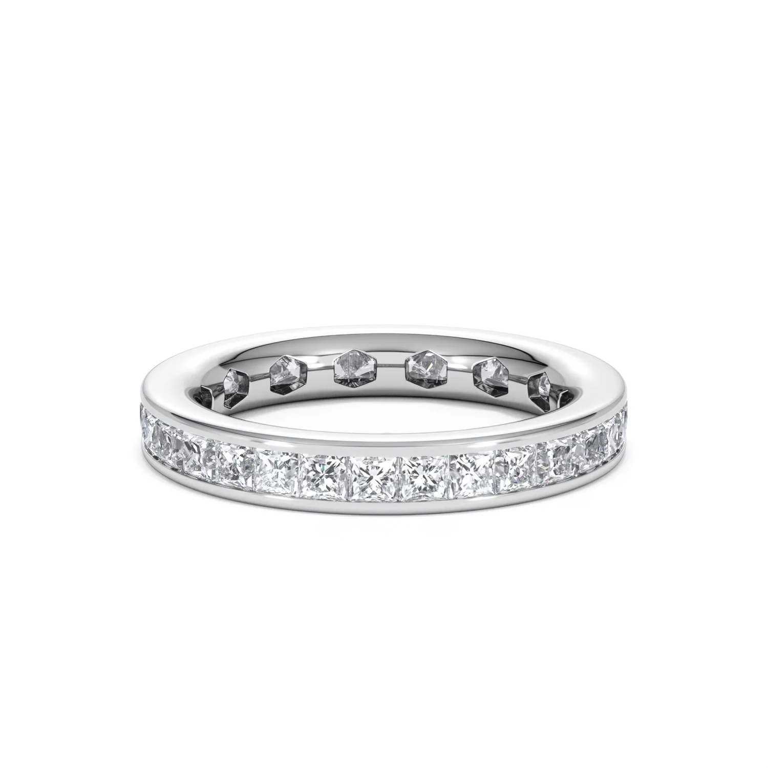 Eternity Ring Lauren 18K White Gold Diamond 2.00ct G/Vs - Image 87