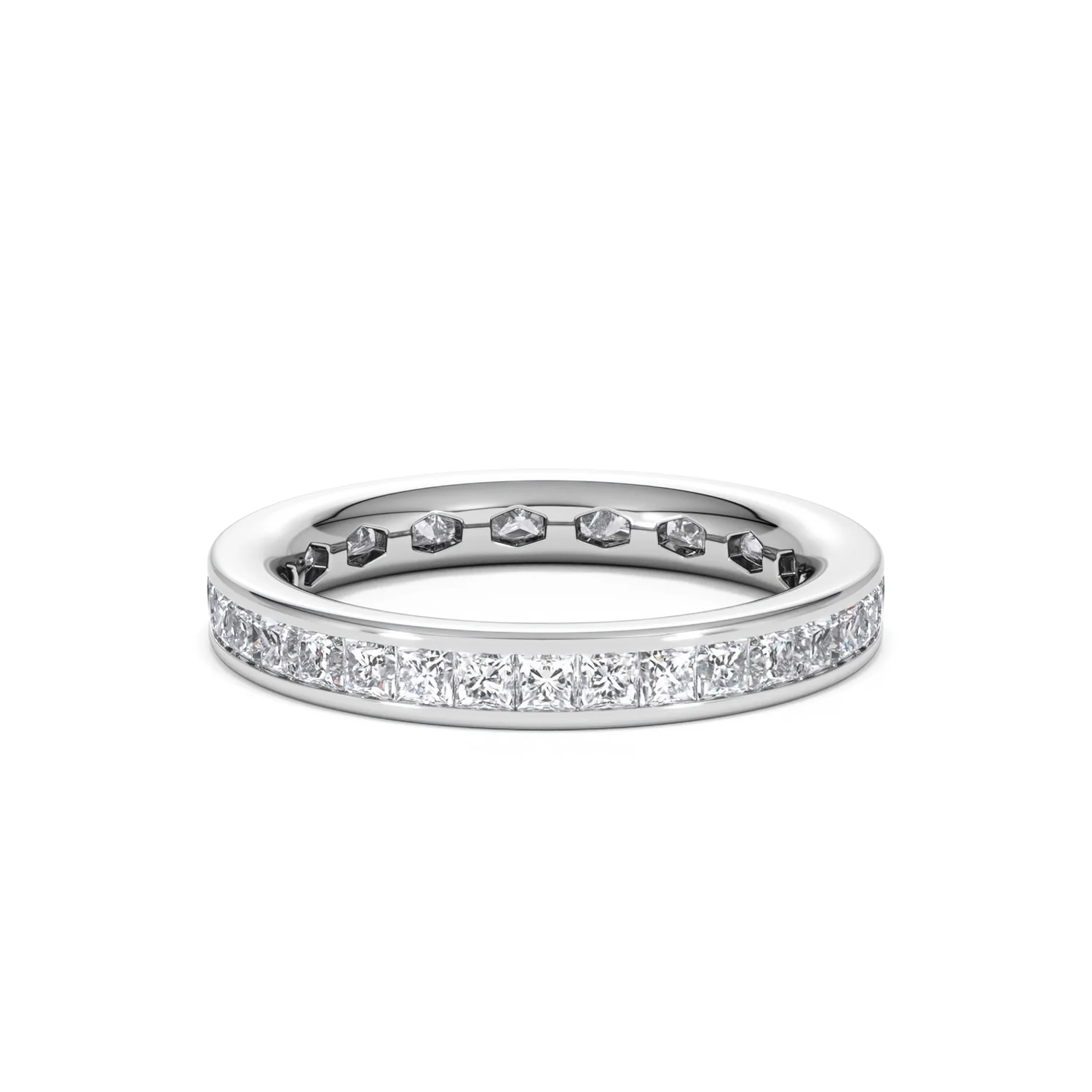 Eternity Ring Lauren Platinum Diamond 1.50ct H/Si - Image 58