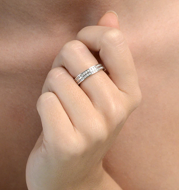 Eternity Ring Lucy Platinum Diamond 1.00ct G/Vs - Image 4