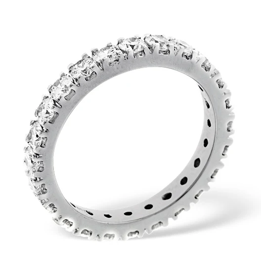 Eternity Ring Poppy Platinum Diamond 2.00ct G/Vs - Image 2
