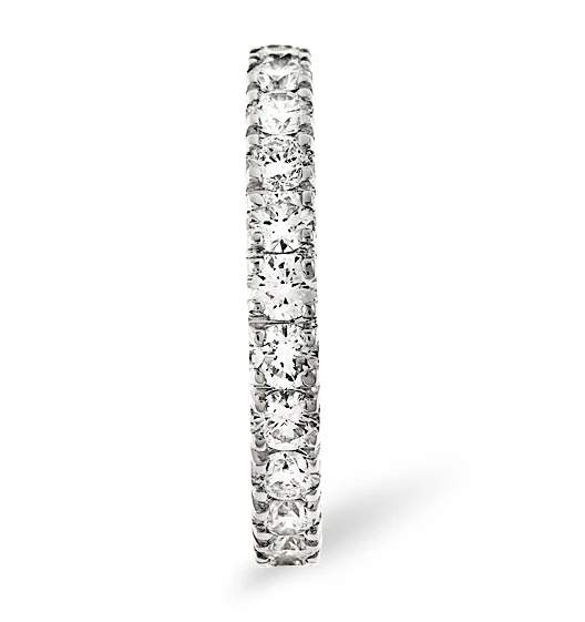 Eternity Ring Poppy Platinum Diamond 2.00ct H/Si - Image 3