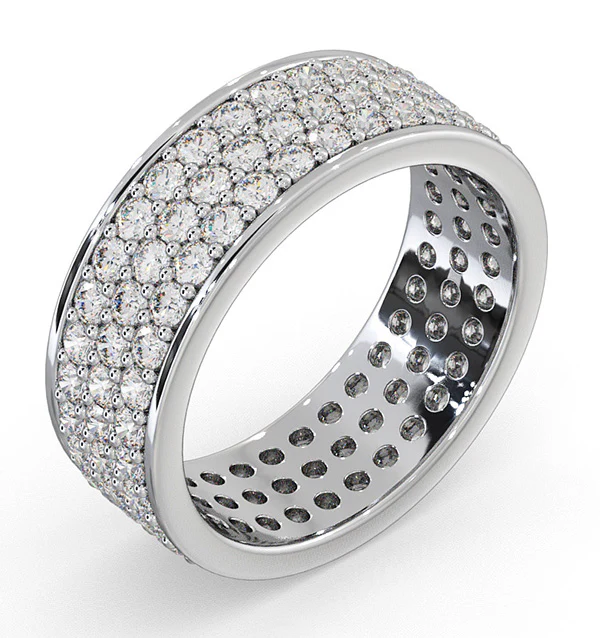 Eternity Ring Tia 18KW Diamond 2.00ct H/Si - Image 2
