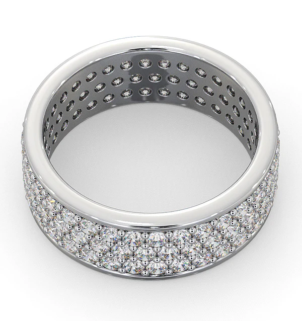 Eternity Ring Tia 18KW Diamond 2.00ct H/Si - Image 4