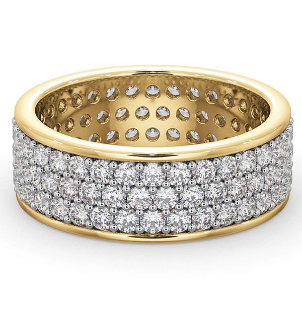 Eternity Ring Tia 18Ky Diamond 2.00ct H/Si - Image 3