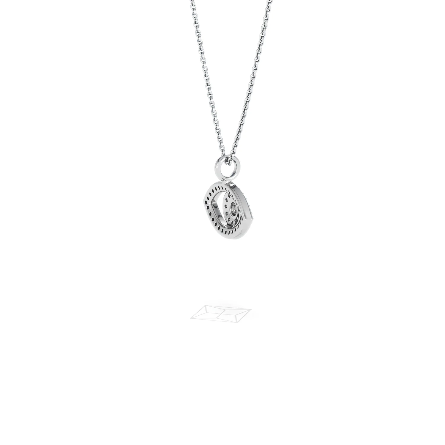 Evil Eye 0.21ct Sapphire and Lab Diamond Pendant Necklace in in Sterling Silver - Image 35