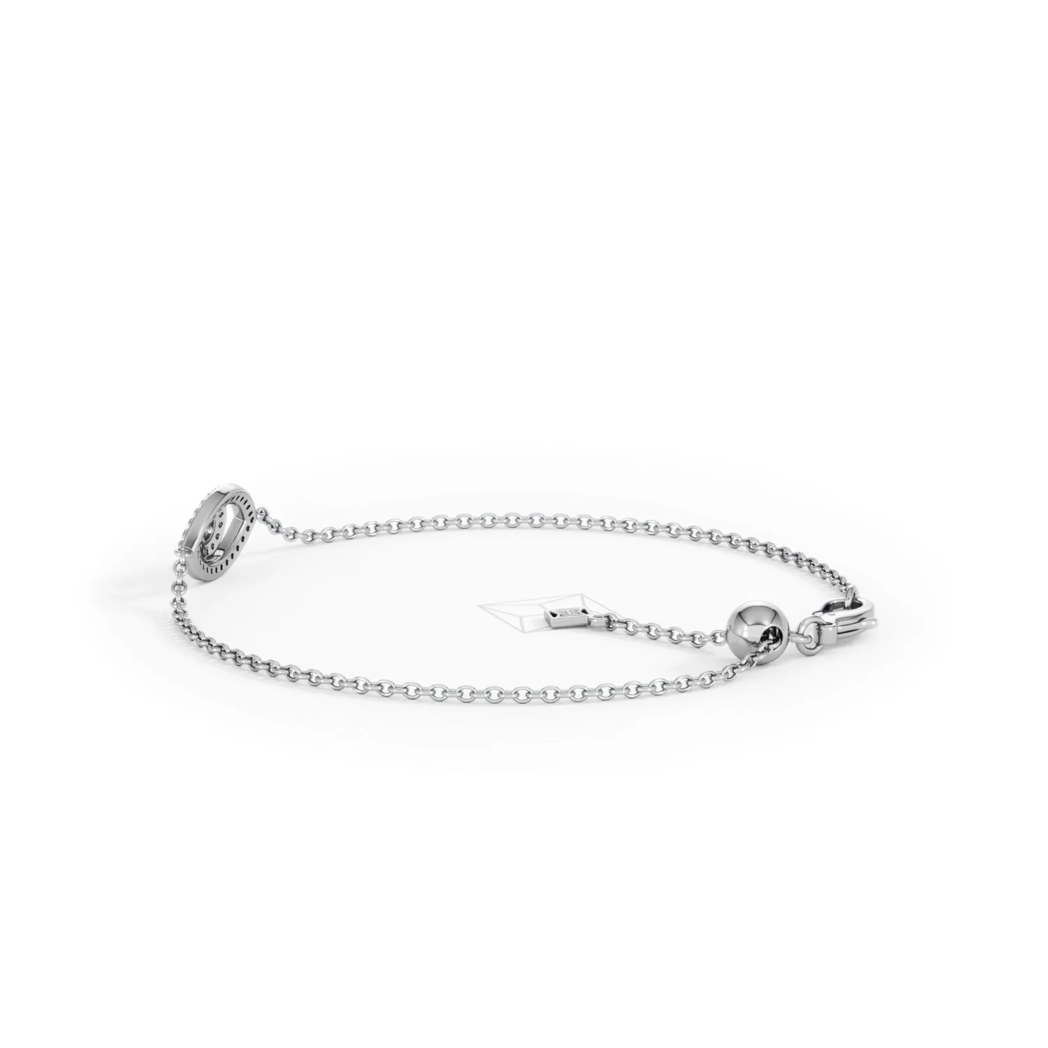 Evil Eye 0.21ct Sapphire Lab Diamond Adjustable Bracelet in Sterling Silver - Image 64