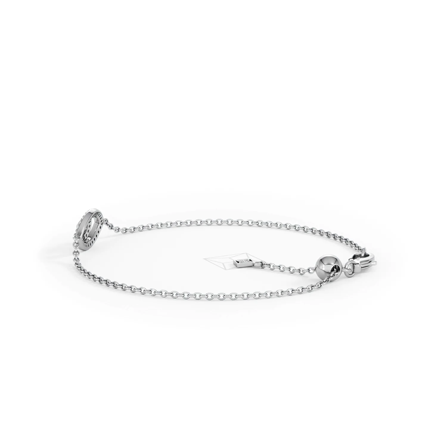 Evil Eye 0.21ct Sapphire Lab Diamond Adjustable Bracelet in Sterling Silver - Image 65
