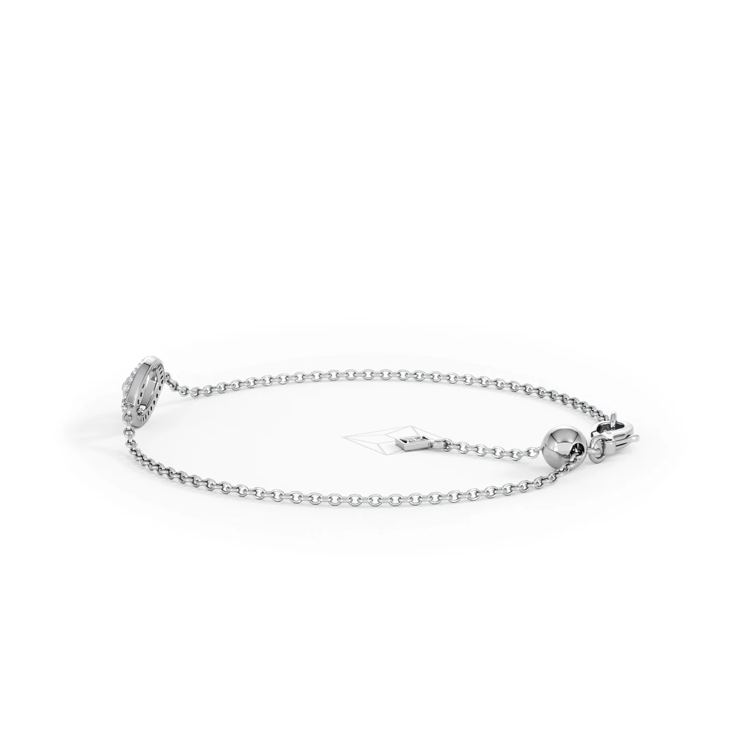 Evil Eye 0.21ct Sapphire Lab Diamond Adjustable Bracelet in Sterling Silver - Image 66