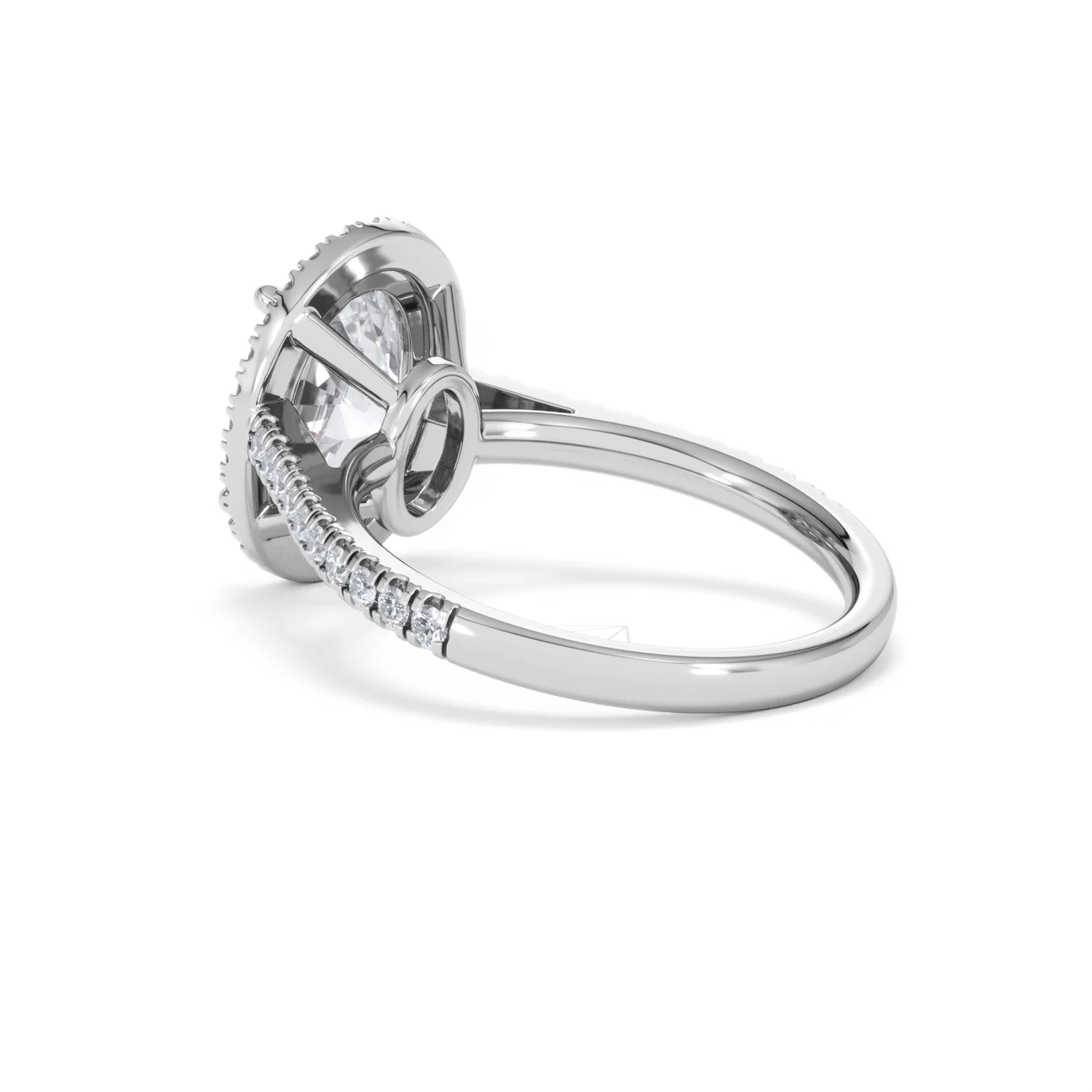Georgina 3.50ct Lab Diamond Oval Cut Engagement Ring in Platinum G/VS1 - Image 59