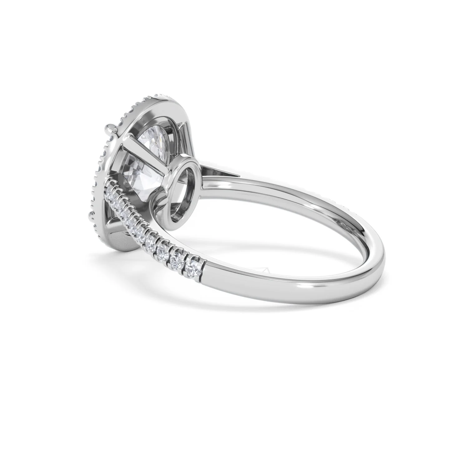 Georgina 3.50ct Lab Diamond Oval Cut Engagement Ring in Platinum G/VS1 - Image 60