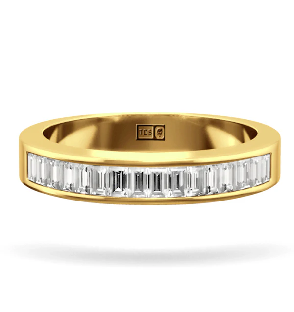 GRACE 18K Gold Diamond ETERNITY RING 0.50CT G/VS - Image 3