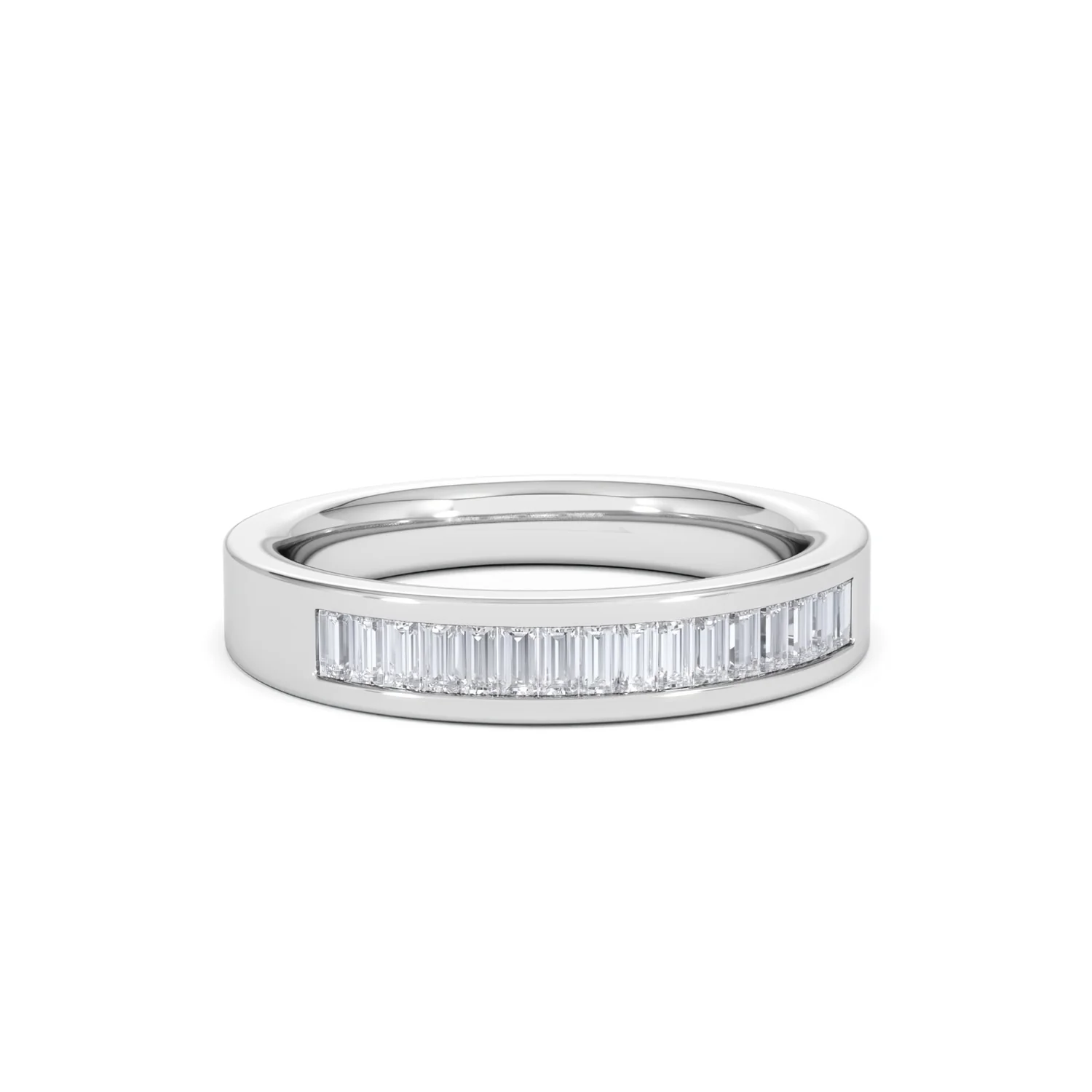 GRACE 18K White Gold Diamond ETERNITY RING 0.50CT H/SI - Image 11