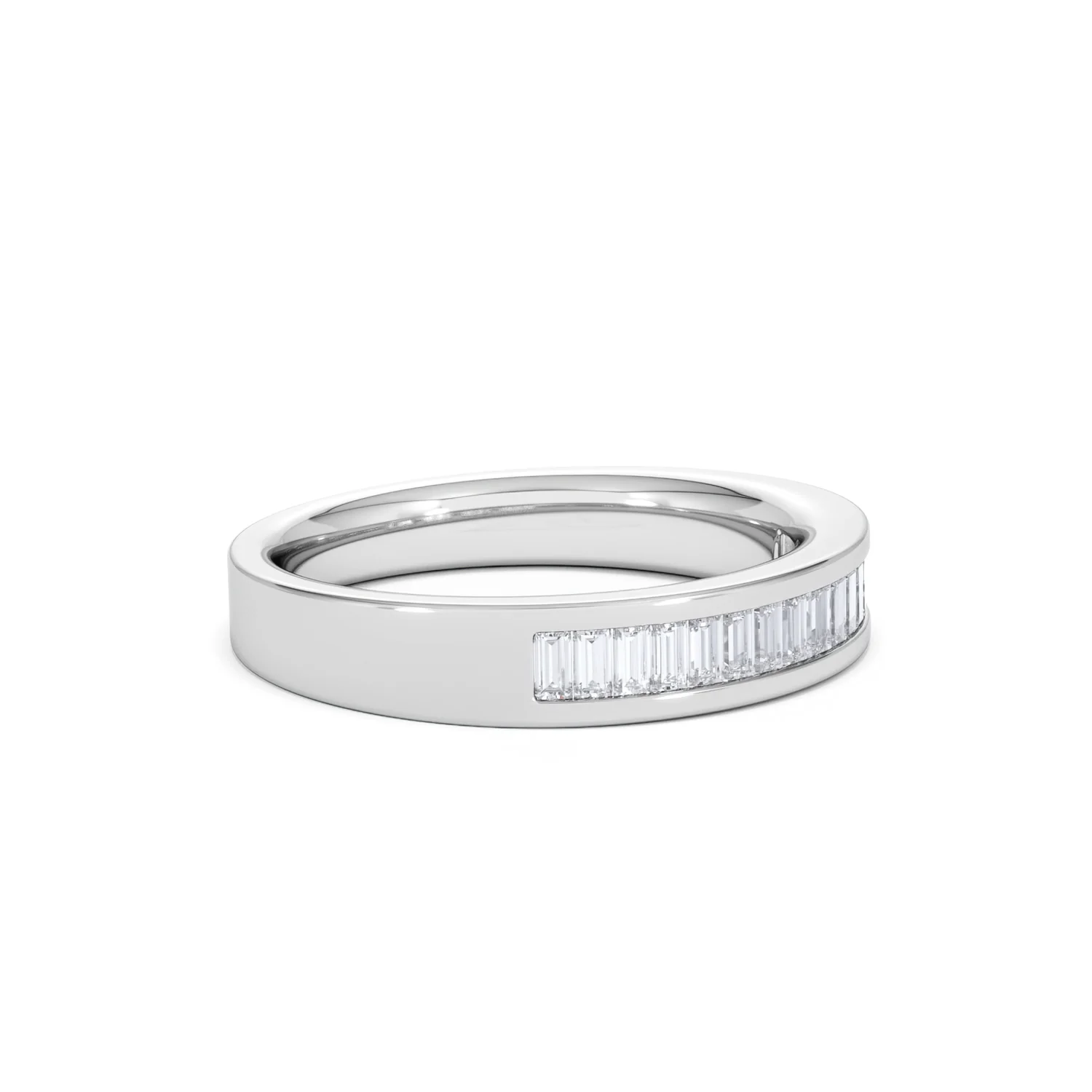 GRACE 18K White Gold Diamond ETERNITY RING 0.50CT H/SI - Image 20