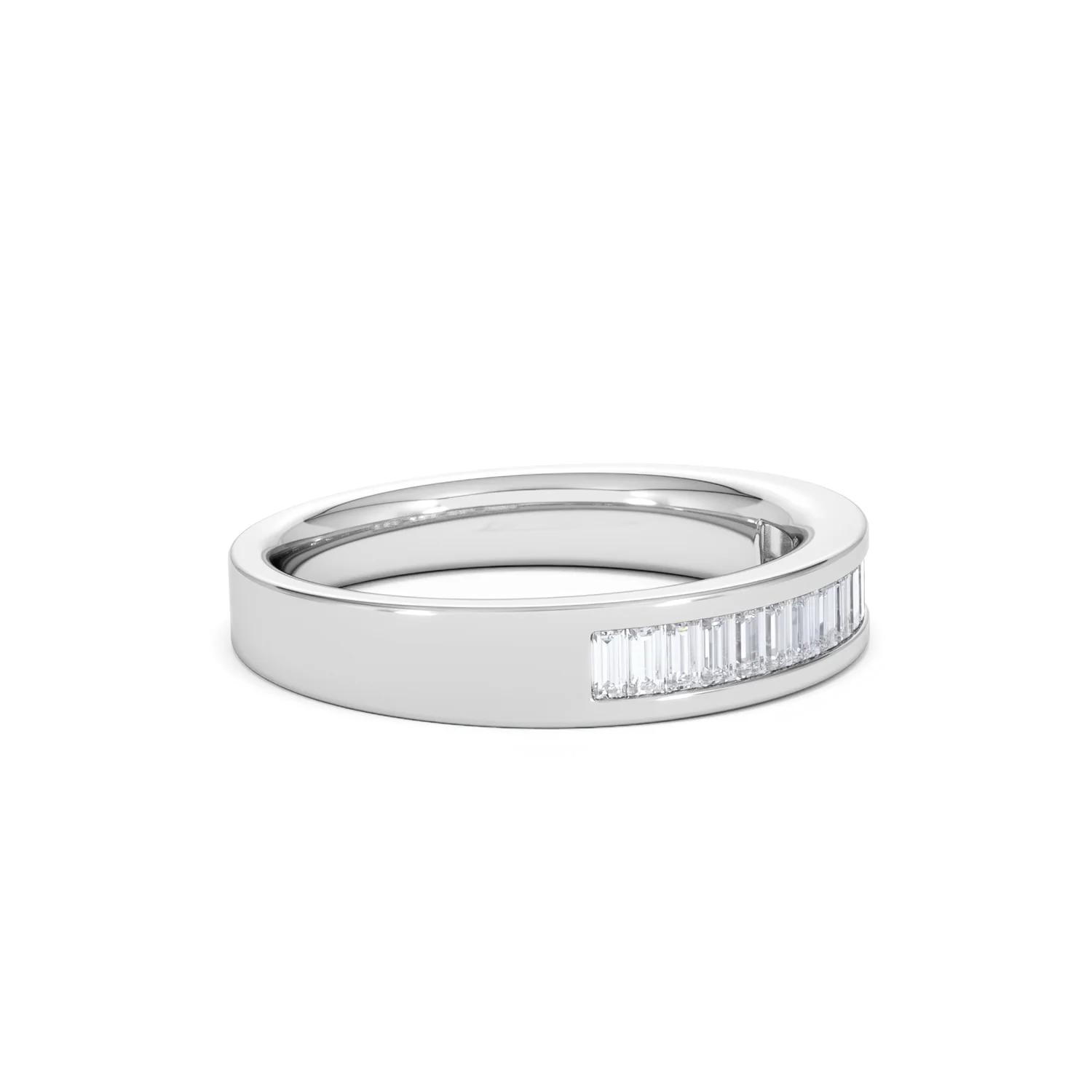 GRACE 18K White Gold Diamond ETERNITY RING 0.50CT H/SI - Image 22