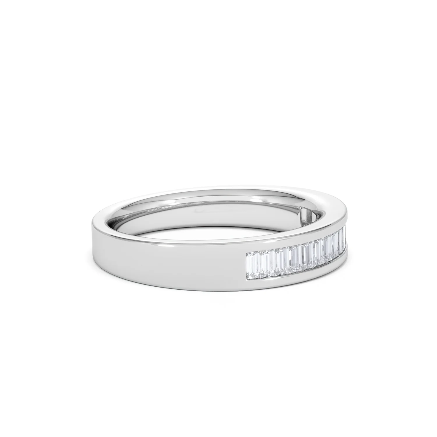 GRACE 18K White Gold Diamond ETERNITY RING 0.50CT H/SI - Image 23