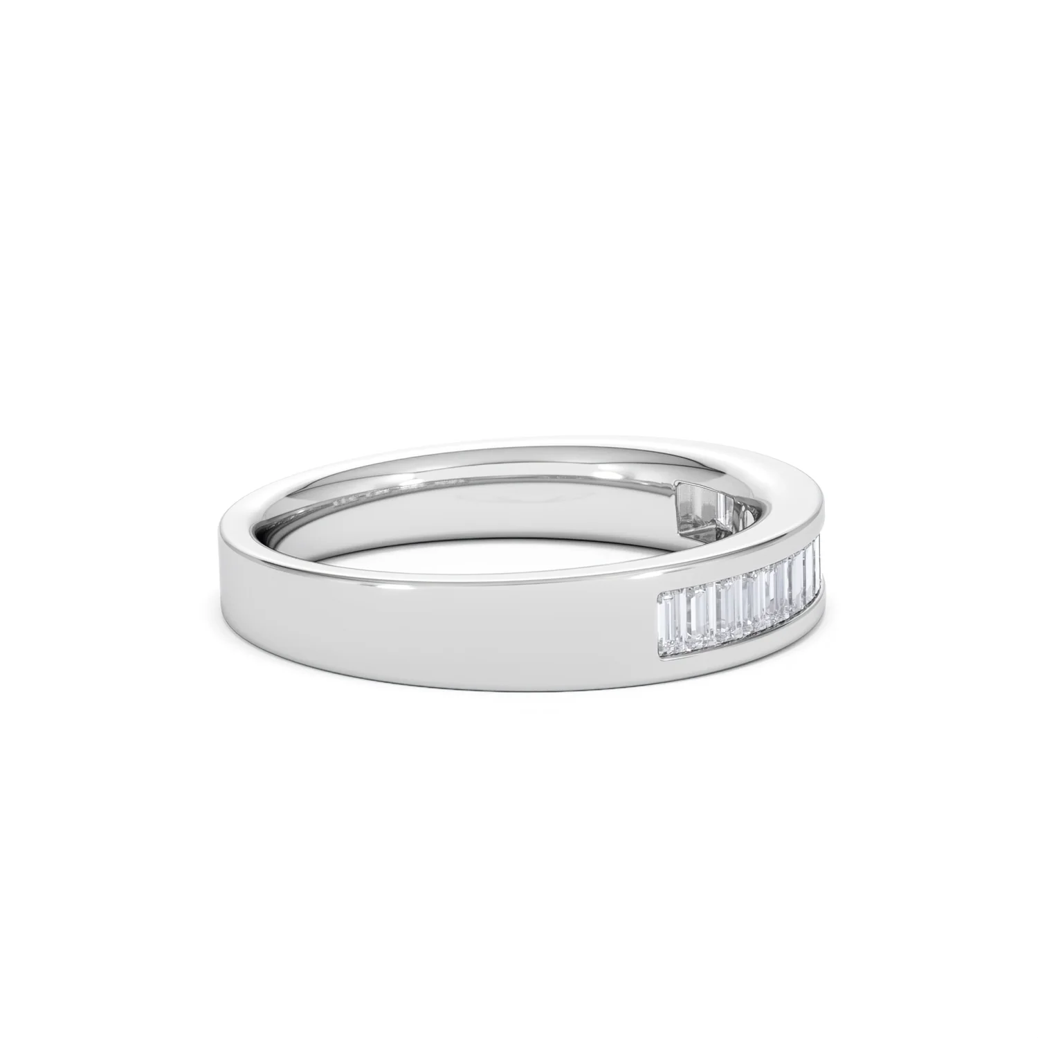 GRACE 18K White Gold Diamond ETERNITY RING 0.50CT H/SI - Image 26