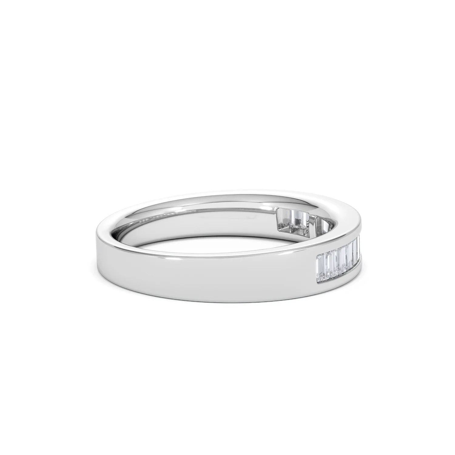 GRACE 18K White Gold Diamond ETERNITY RING 0.50CT H/SI - Image 29
