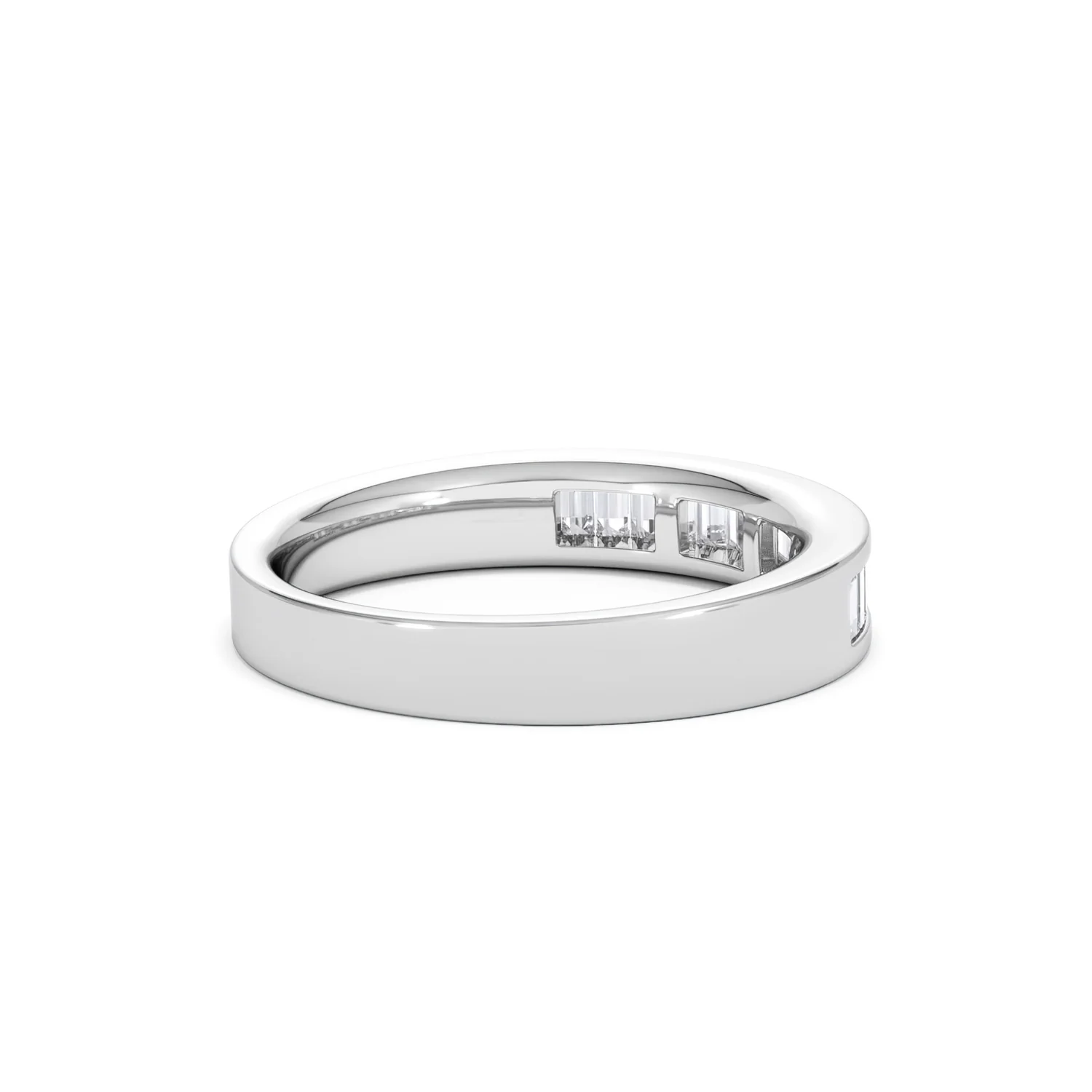 GRACE 18K White Gold Diamond ETERNITY RING 0.50CT H/SI - Image 35