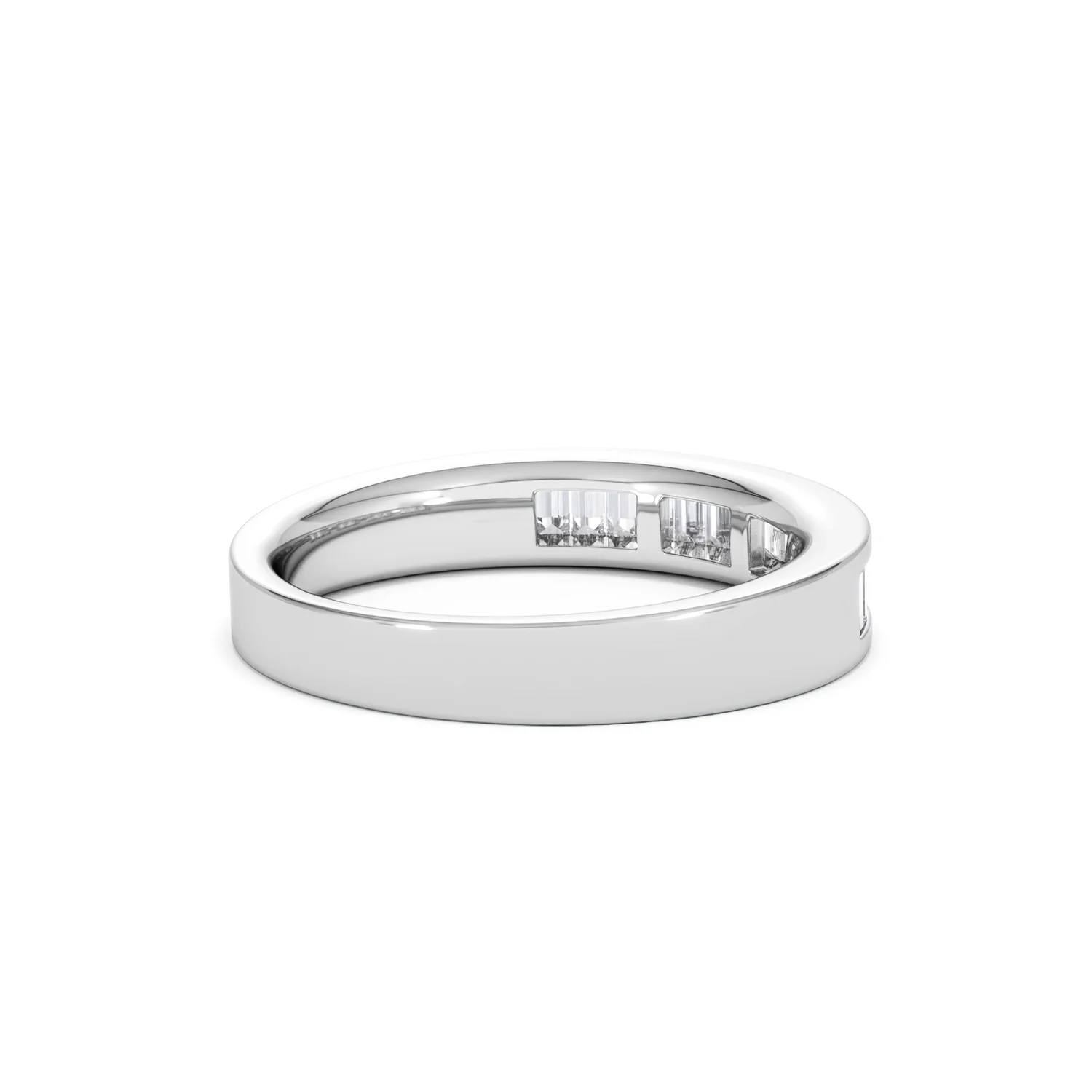 GRACE 18K White Gold Diamond ETERNITY RING 0.50CT H/SI - Image 36