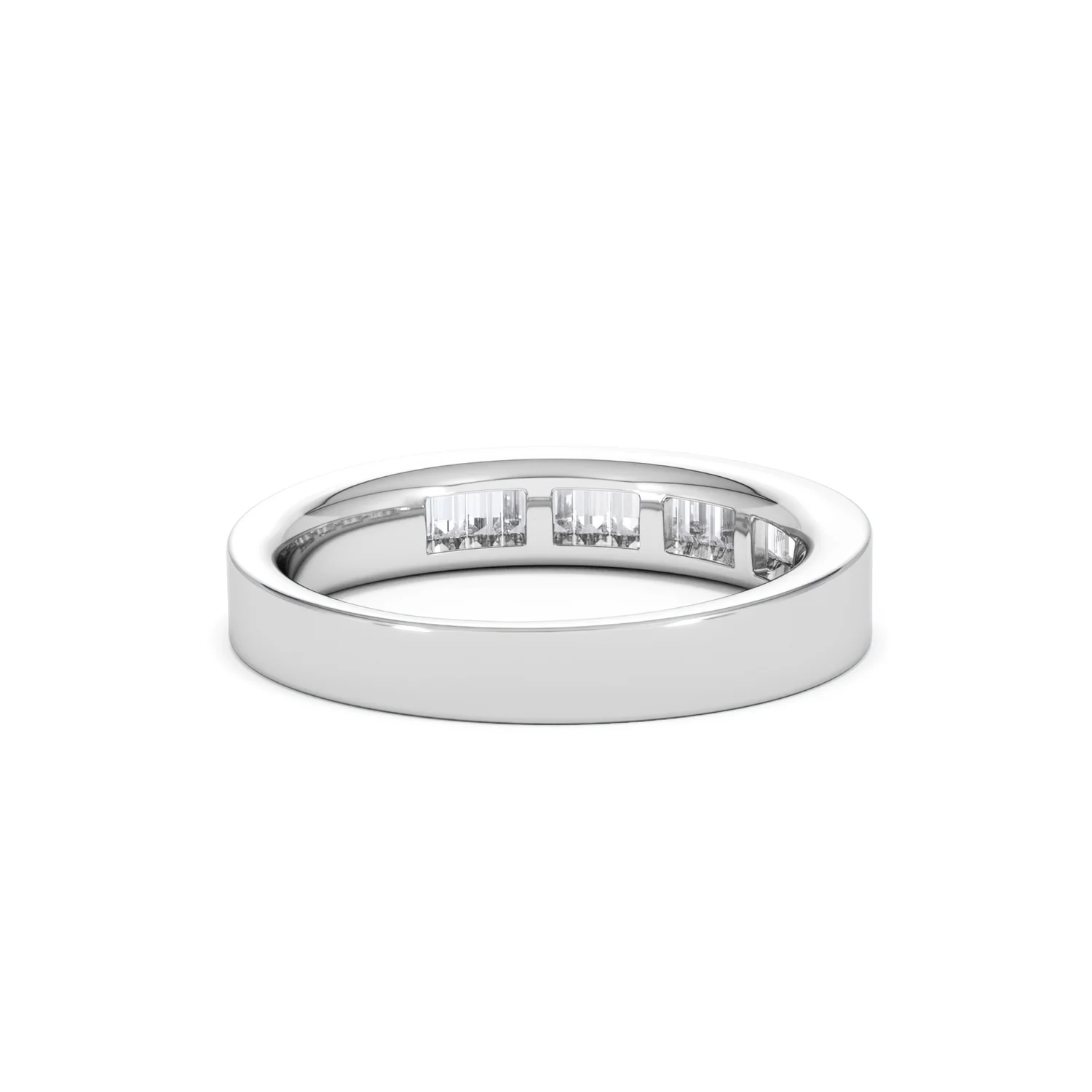 GRACE 18K White Gold Diamond ETERNITY RING 0.50CT H/SI - Image 42