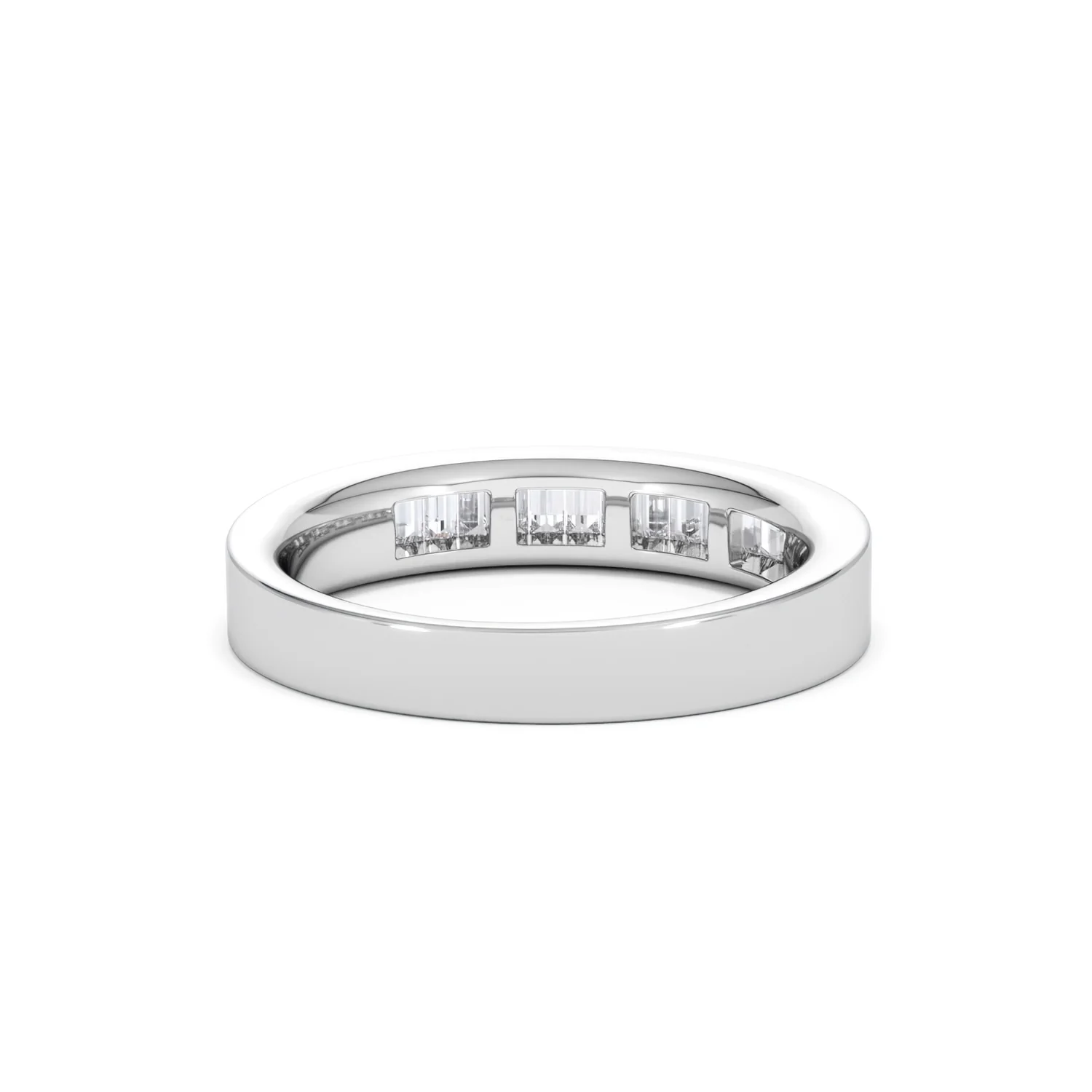 GRACE 18K White Gold Diamond ETERNITY RING 0.50CT H/SI - Image 44
