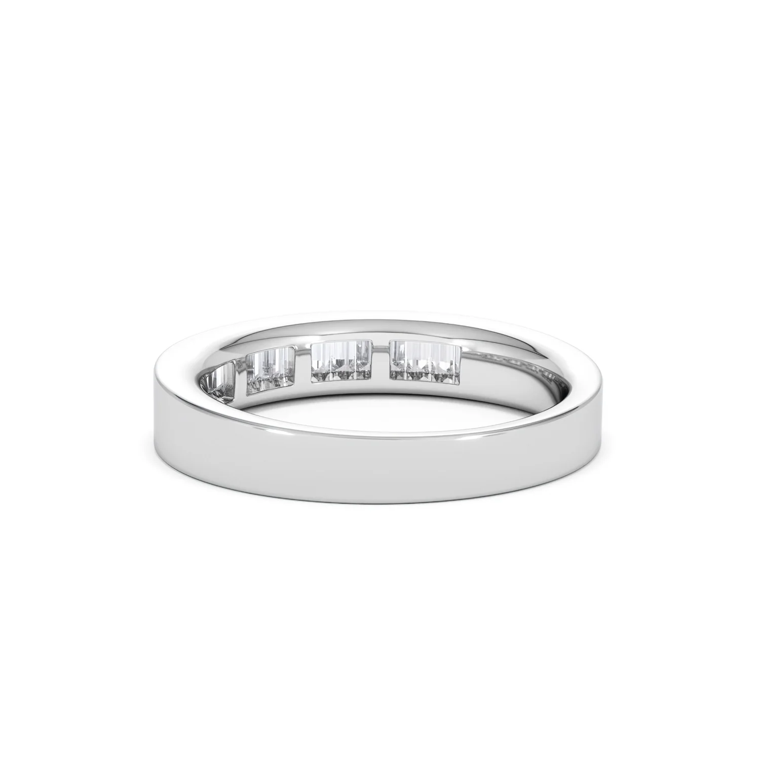 GRACE 18K White Gold Diamond ETERNITY RING 0.50CT H/SI - Image 54