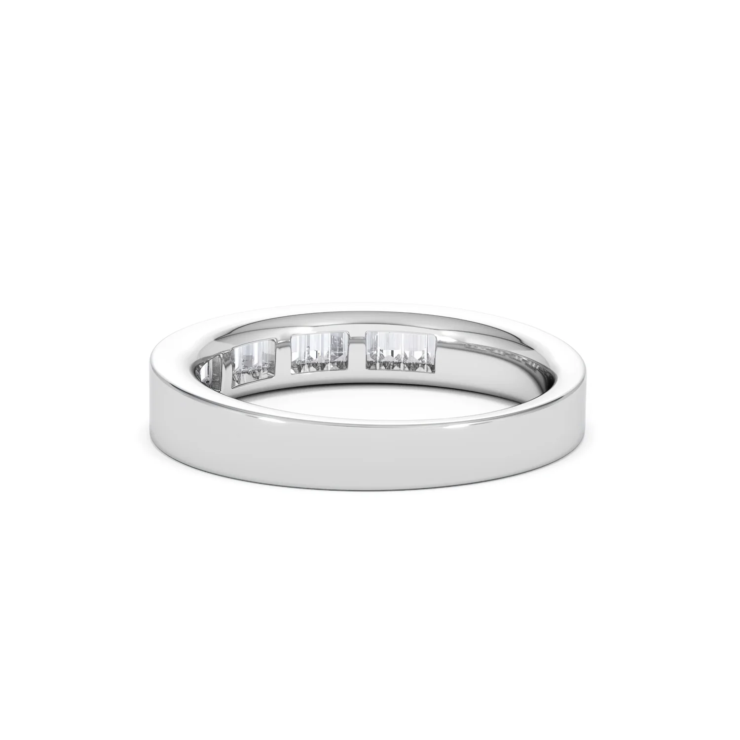 GRACE 18K White Gold Diamond ETERNITY RING 0.50CT H/SI - Image 55